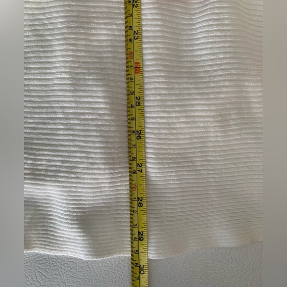 SUNG by Alfred Sung - Off White Open Front Cardigan - XXL (see measurements) - Picture 6 of 11